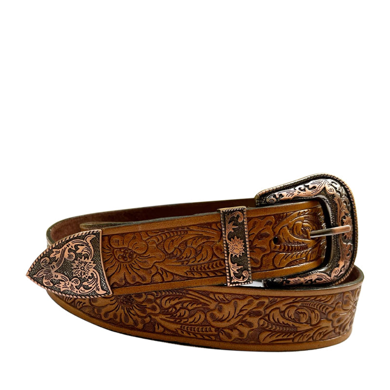 Progettista Cowboy Leather Belt Pecan
