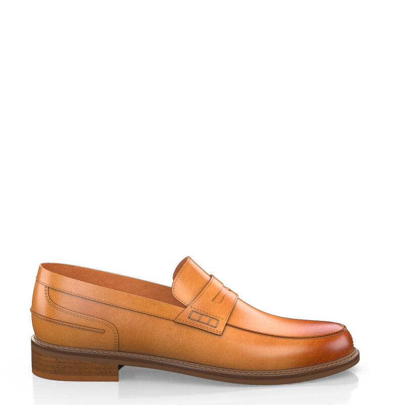 Prime Leather Slip On Loafers