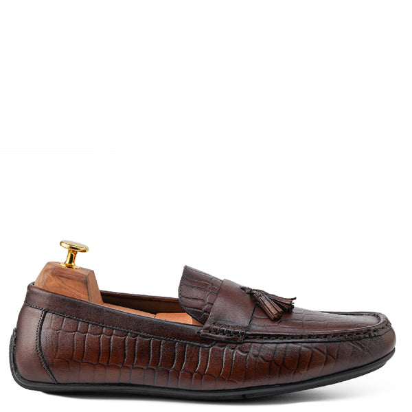 Premium Handmade Solid Leather Tassel Loafer