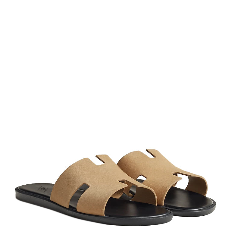 Haven Suede H Style Slip On Beige