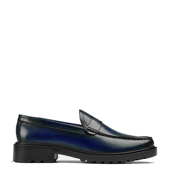Platform Plain Loafer Shoes