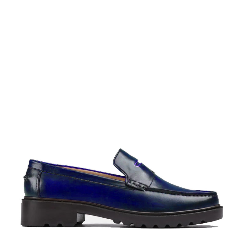 Alto Lite Leather Loafers Blue