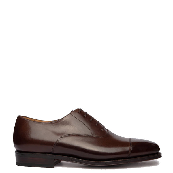 Classic Design Captoe Plain Leather Oxford Shoe