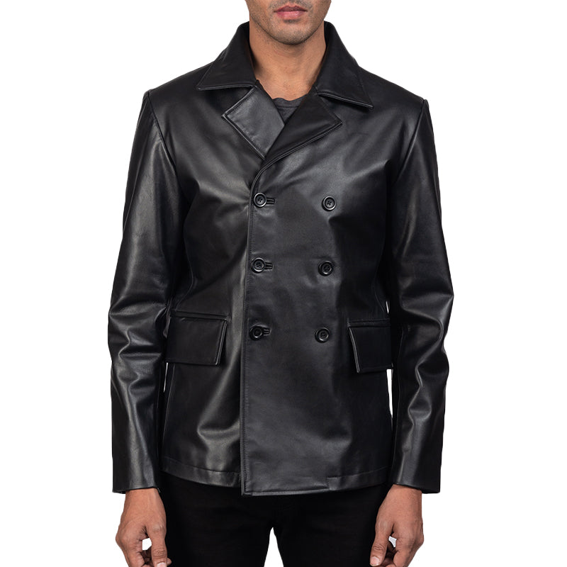 Deleno Leather Blazer