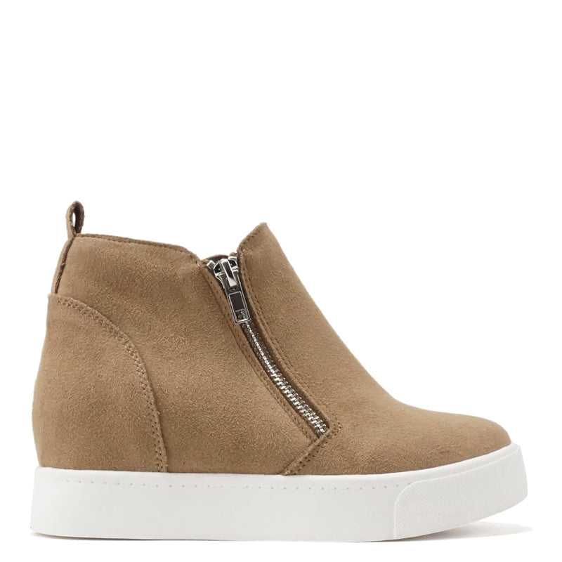 Elevated Comfort Wedge Sneakers