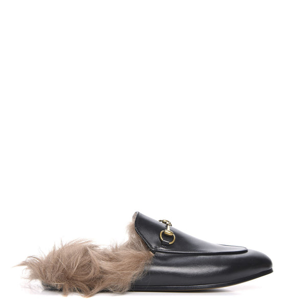 Tidecut Fur Mules - Black