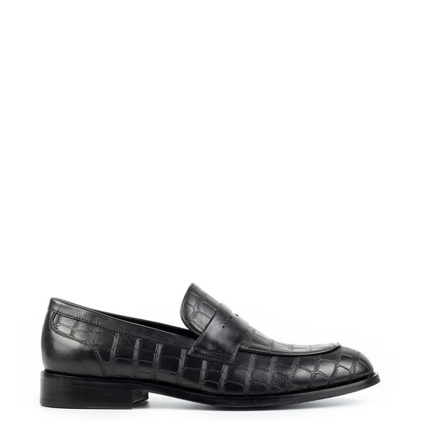 Handmade Pure Solid Leather Penny Loafer