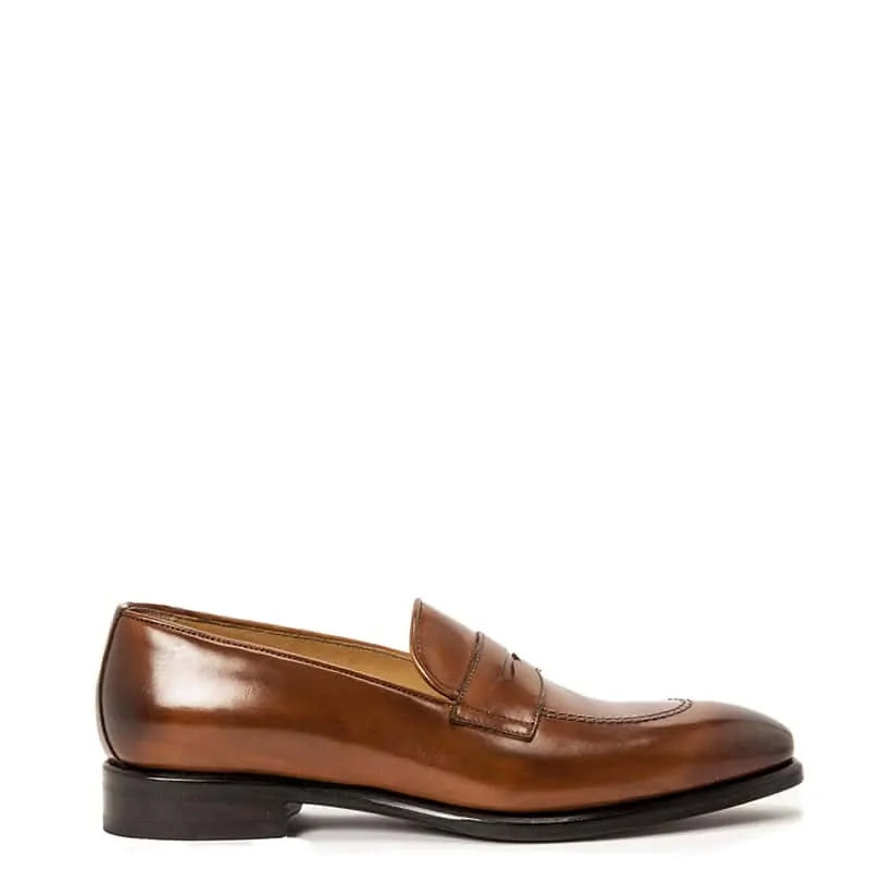 Classic Penny Shiny Leather Loafers