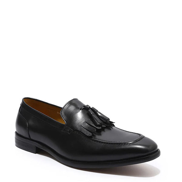 Leather Slip On Tassel Loafer For Men