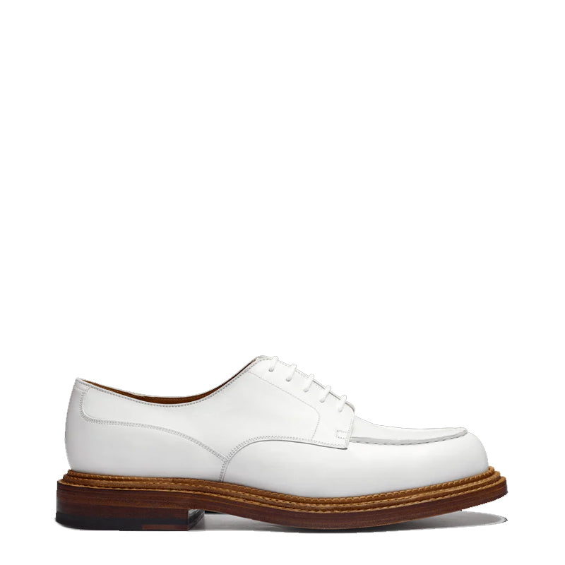 Half Hunt Derby Leather Shoes For Men