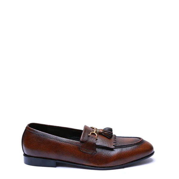 Premium Solid Leather Tassel Formal Loafer