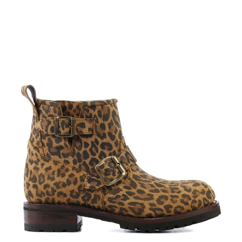 Leapord Print Ankle Boots