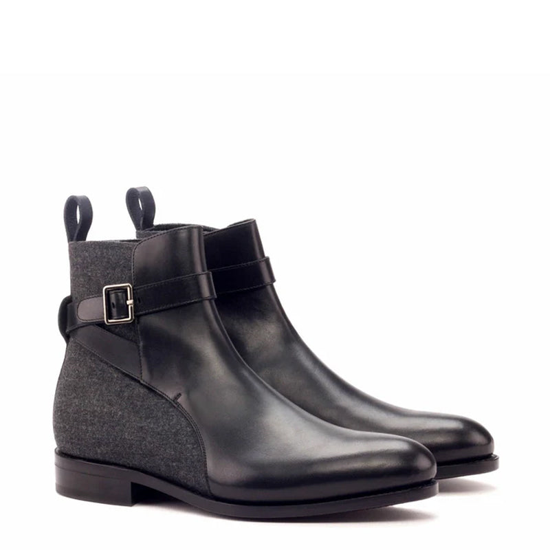 Men Handmade Custom Leather Jodhpur Boot