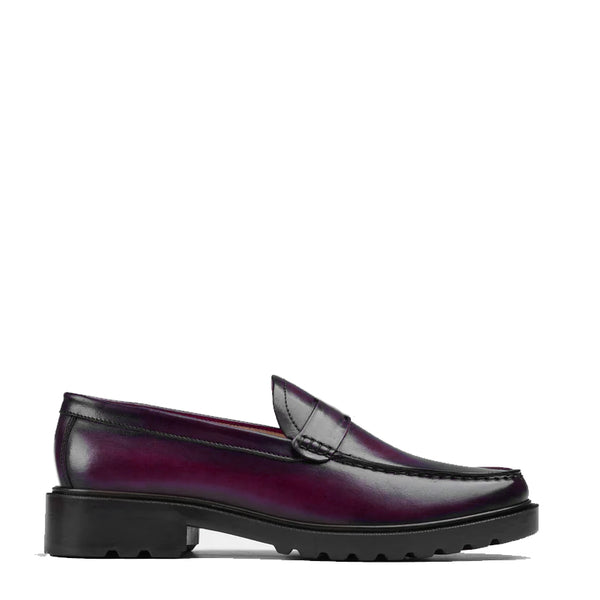 Platform Plain Loafer Shoes