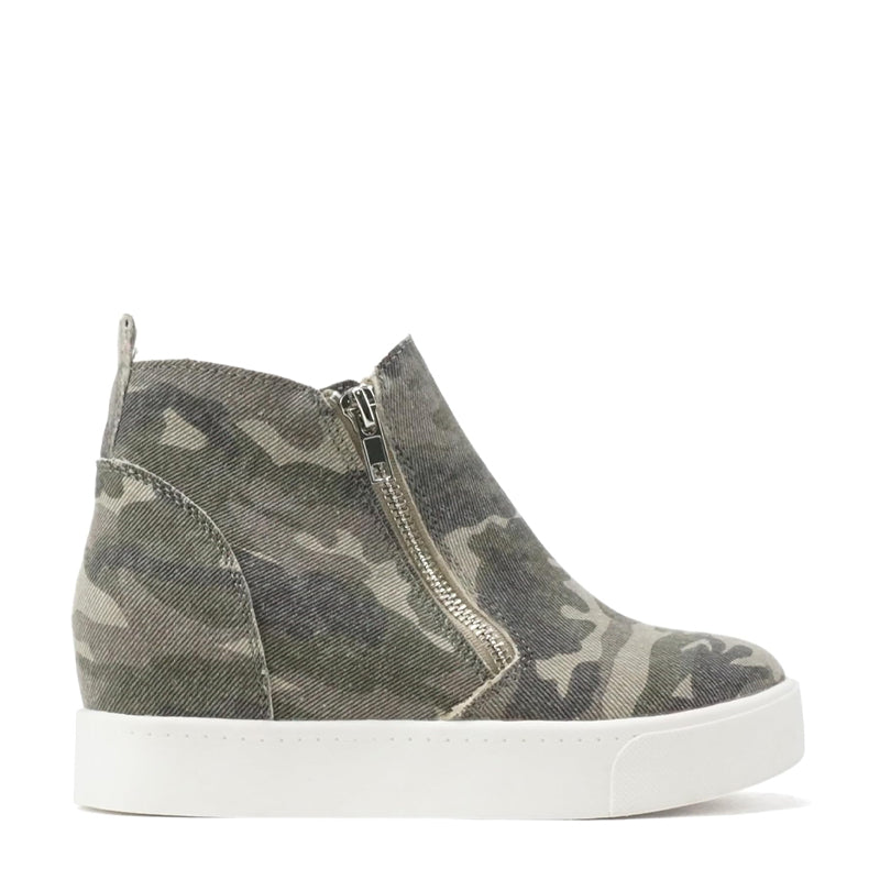 Elevated Comfort Wedge Sneakers