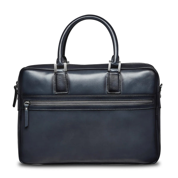 Men s Premium Leather Luxe Briefcase
