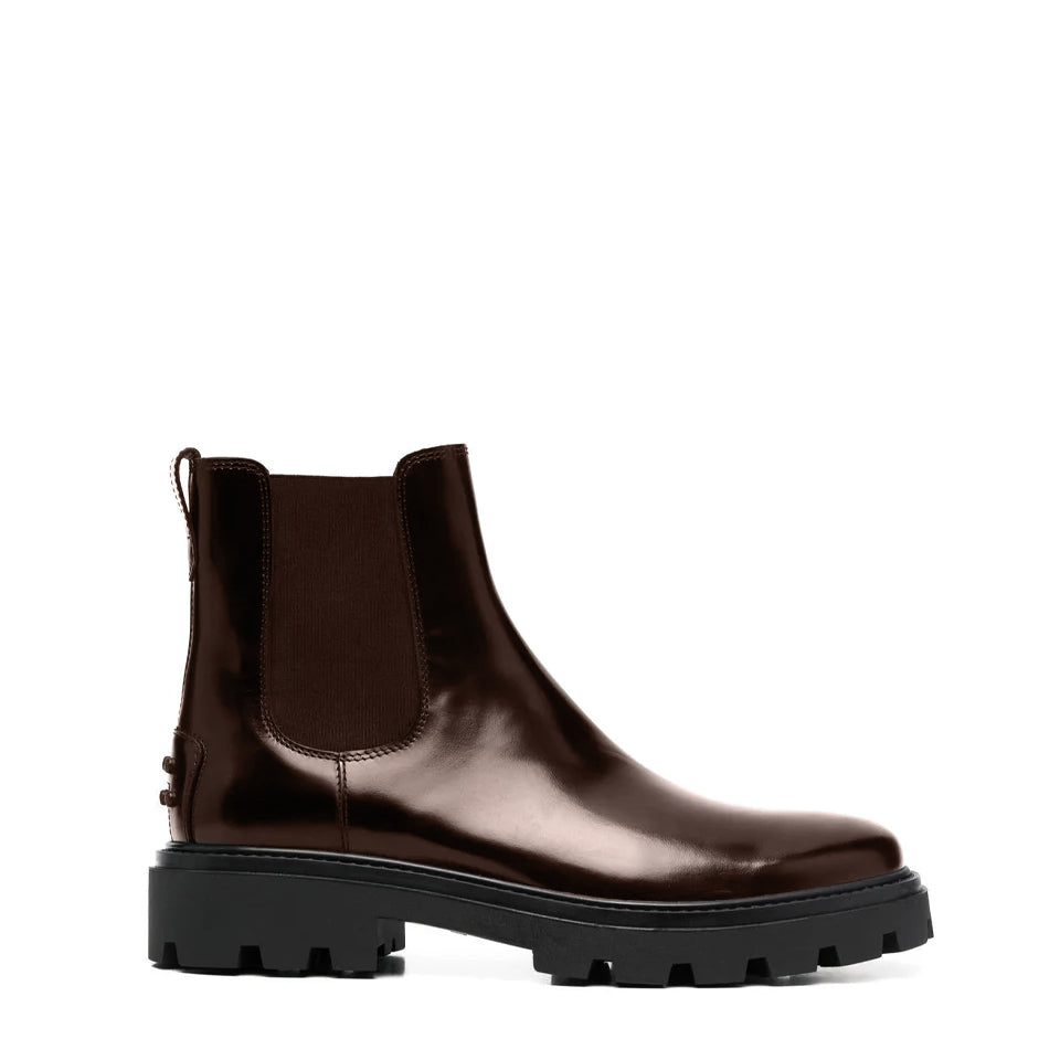 Chunky Sole Chelsea Boots