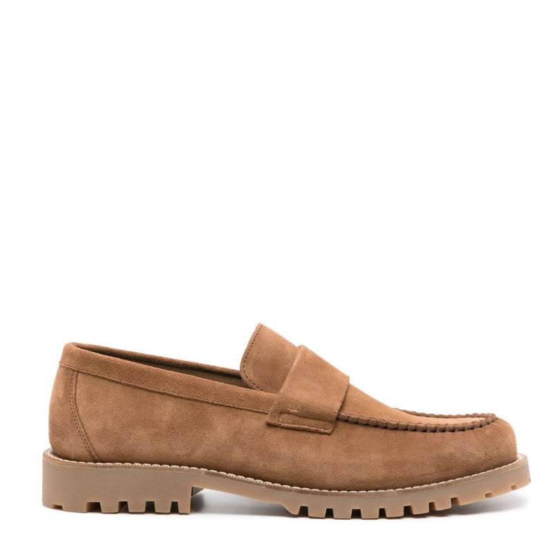 Slot Per Penny Suede Loafers