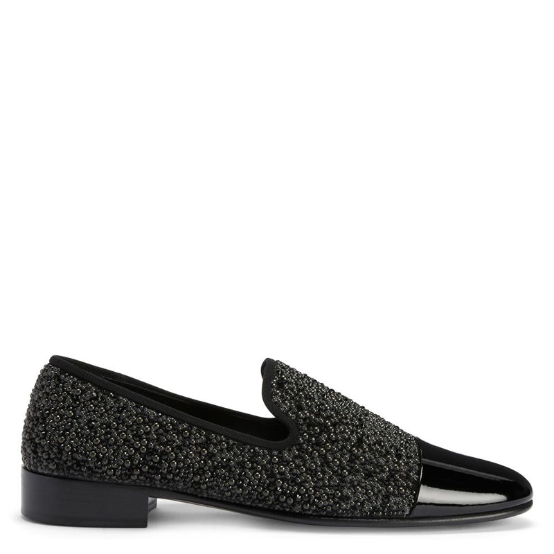 Stylish Handmade Design Leather Fashion Black Loafer