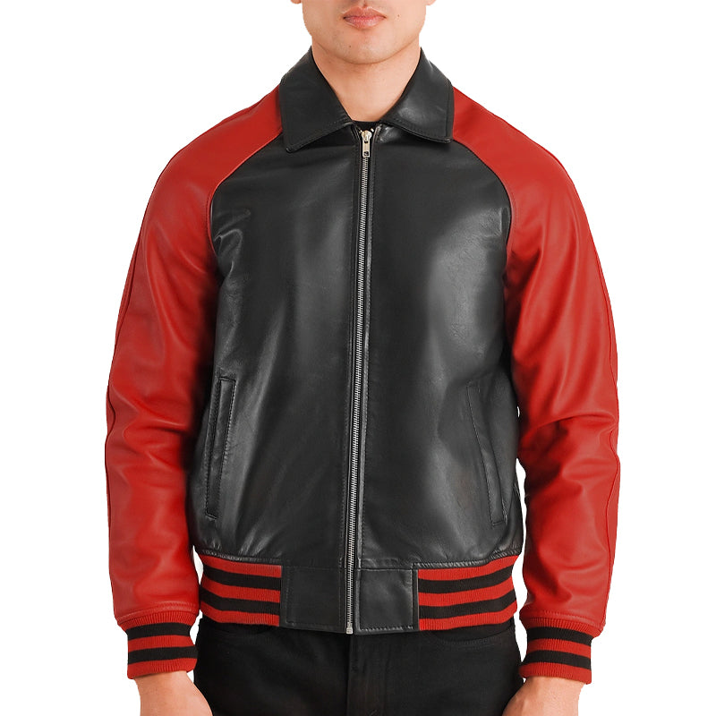 Men Solid Slim Fit Bomber Jacket