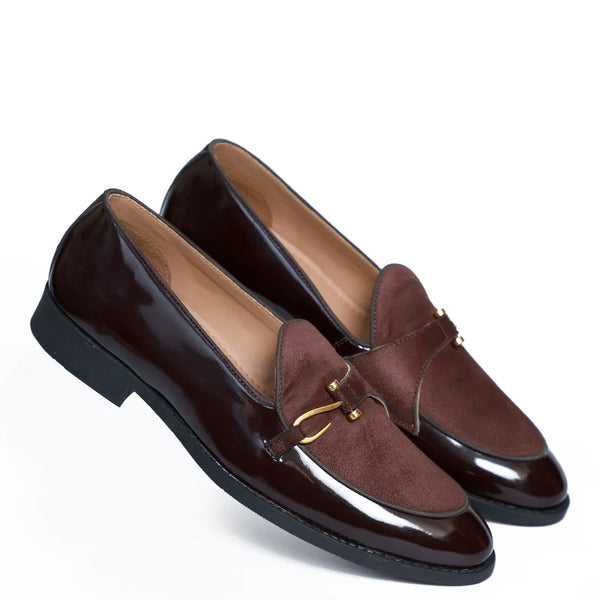 Patent Handmade Leather Loafer For Men