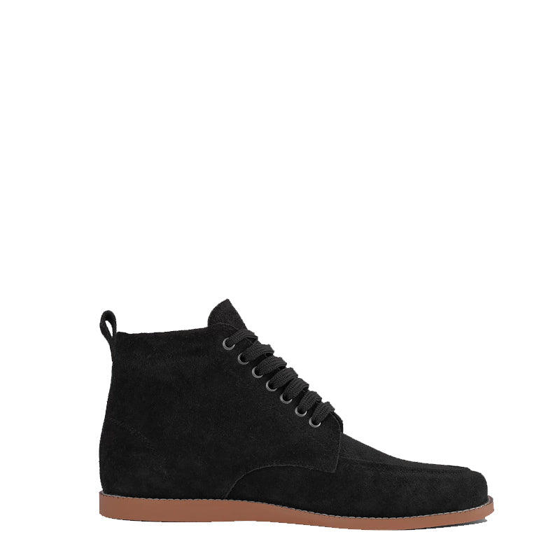 Bearman Moc Toe Suede Boots For Men