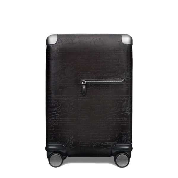 Luxury Eel Leather Trolley Case