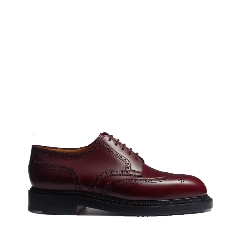 Triple Sole Derby Leather Shoes For Men