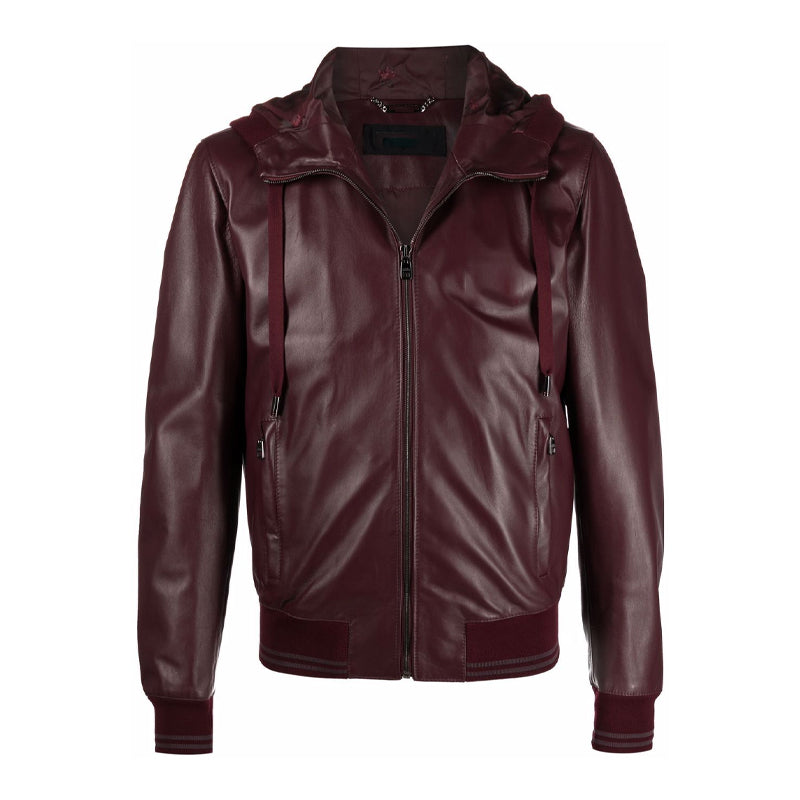 Draxel Leather Men Jacket