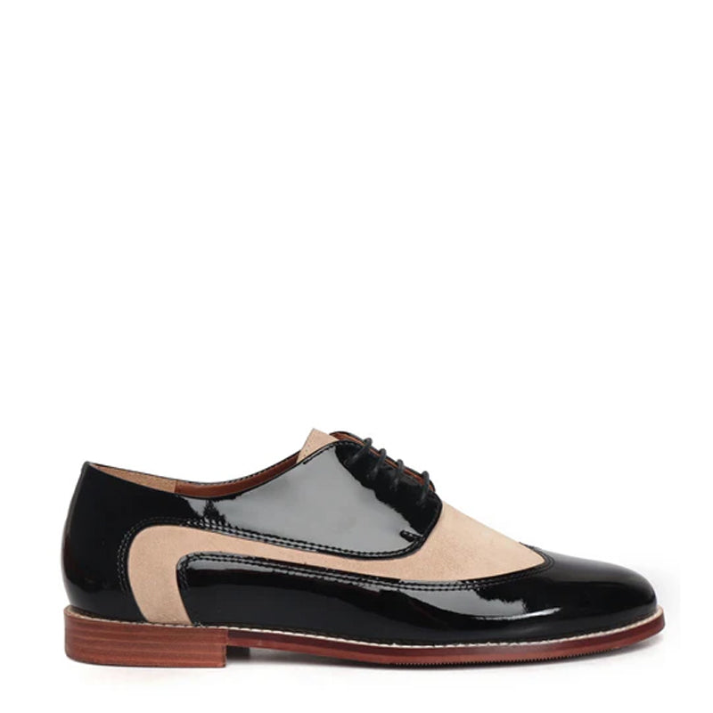 Patent Leather Derby Shoes