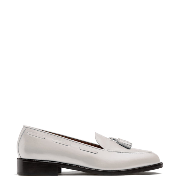 Men Handmade Solid Leather Tassel Loafer