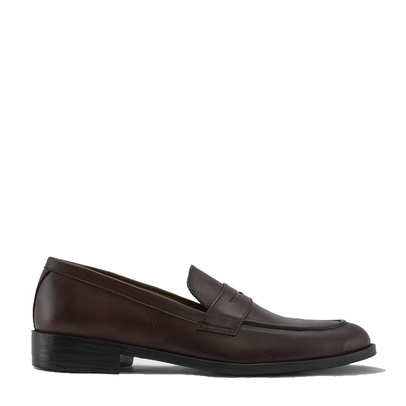 Baxton Leather Loafers For Men