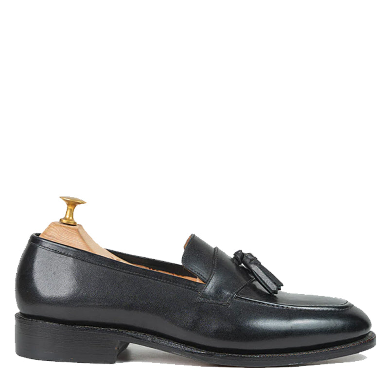 Beatrice Gray Tassel Loafers