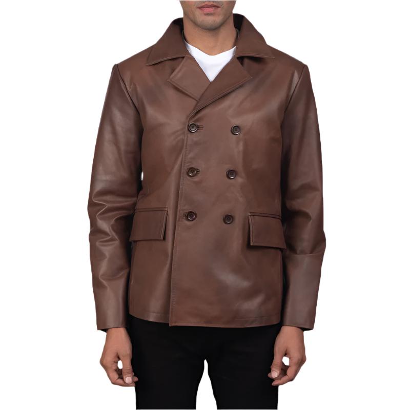 Deleno Leather Blazer