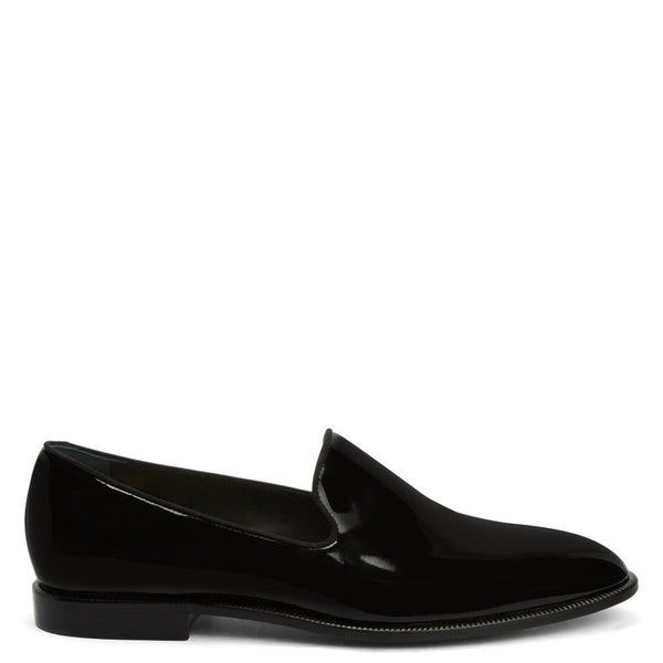 Men Classic Patent Shiny Leather Loafer