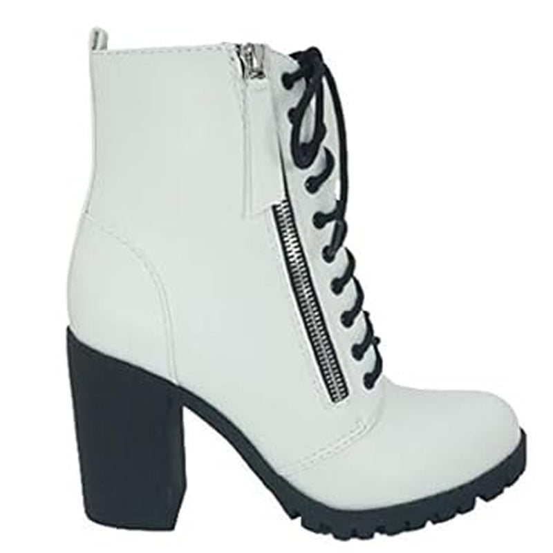 Urban Lace Up Ankle Boots