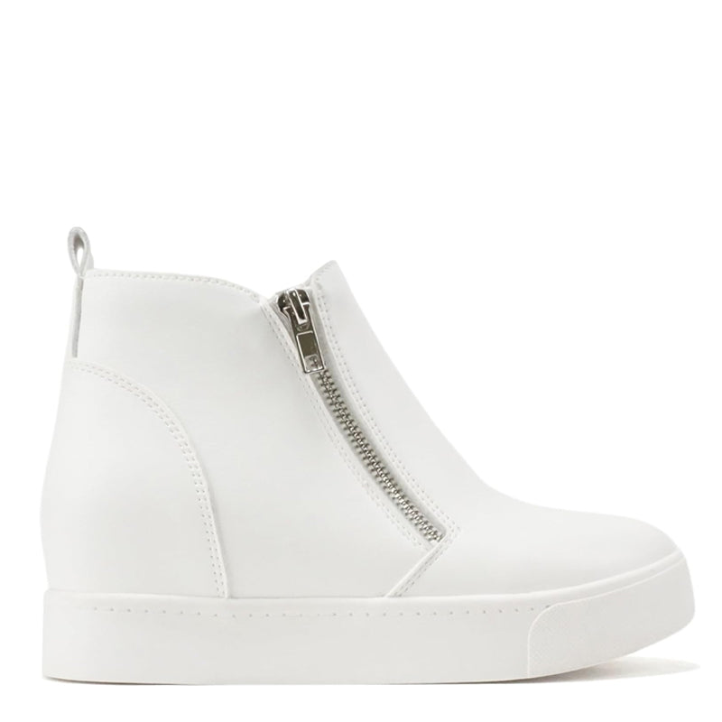 Elevated Comfort Wedge Sneakers