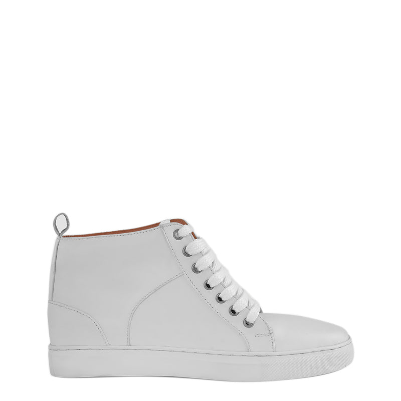 High Top Leather Sneakers