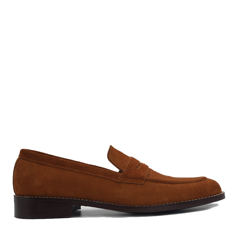 Baxton Suede Leather Loafers For Men