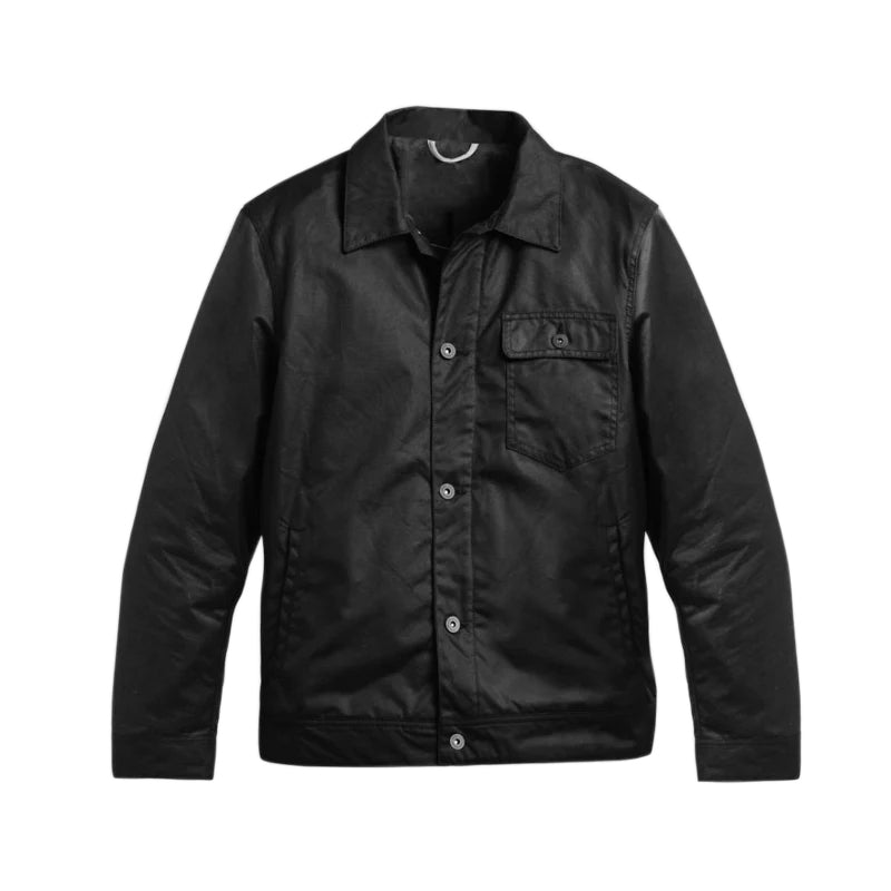 Campo In Tela Cerata Jacket Charcoal