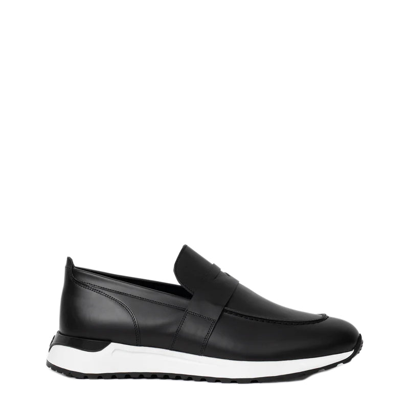 Brown Leather Men's Loafers