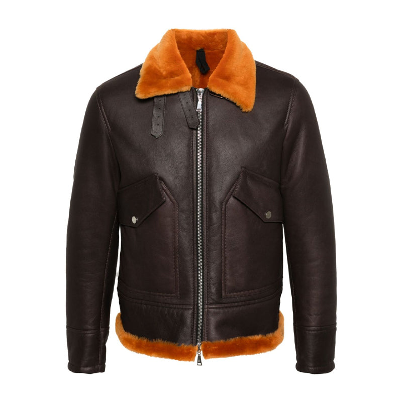 Quorix Leather Men Jacket