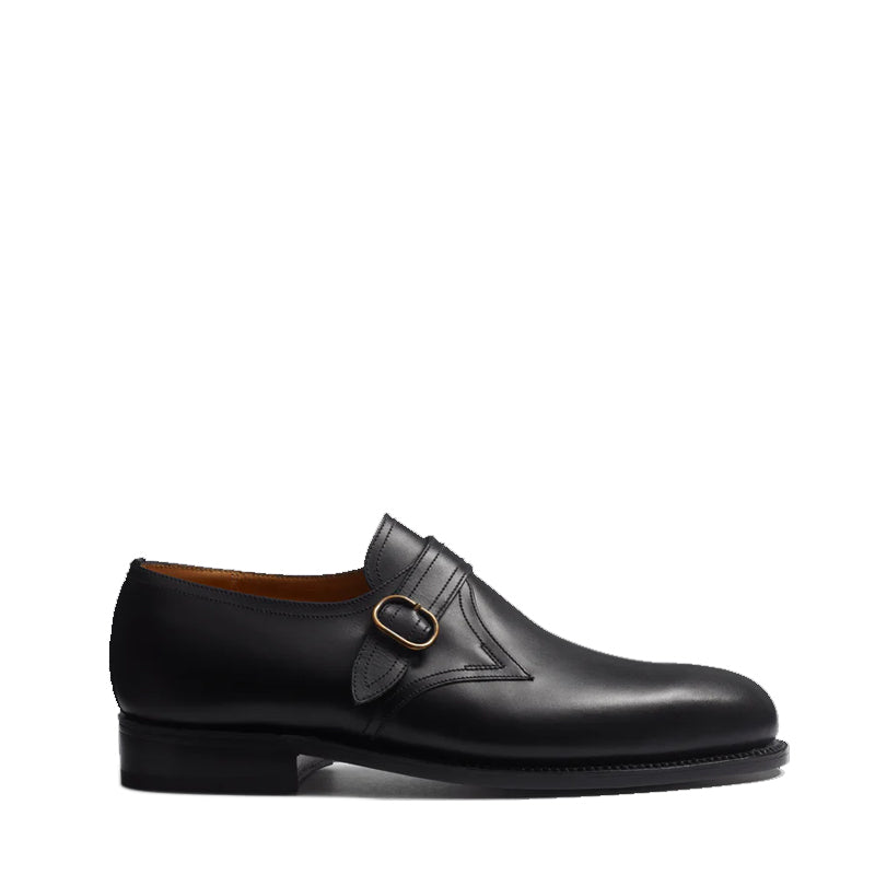 Flore buckle Derby Leather Shoes For Men