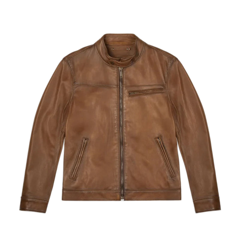 Pelle Scamosciata Jacket Burnt Copper