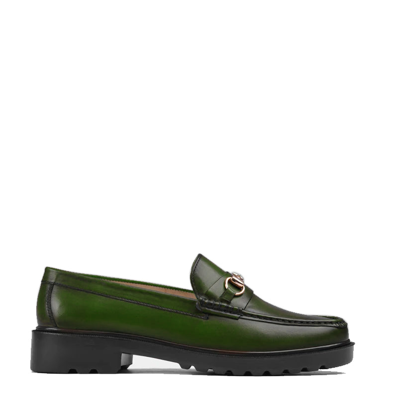 Alto Lite Bit Loafers Green