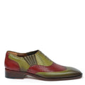 Olive-Green/Red