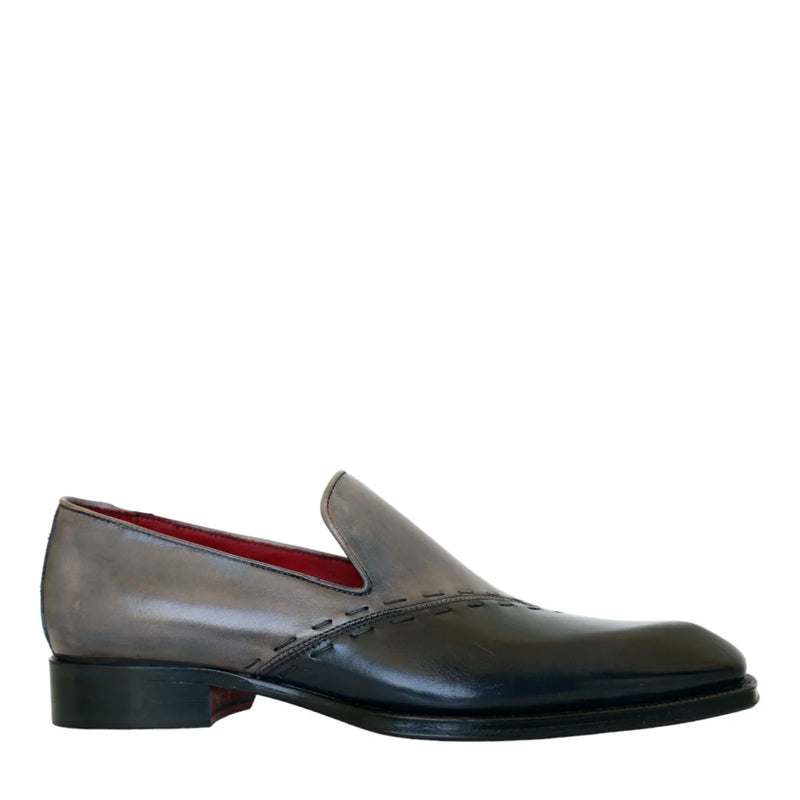 Calf-Skin Leather Loafers