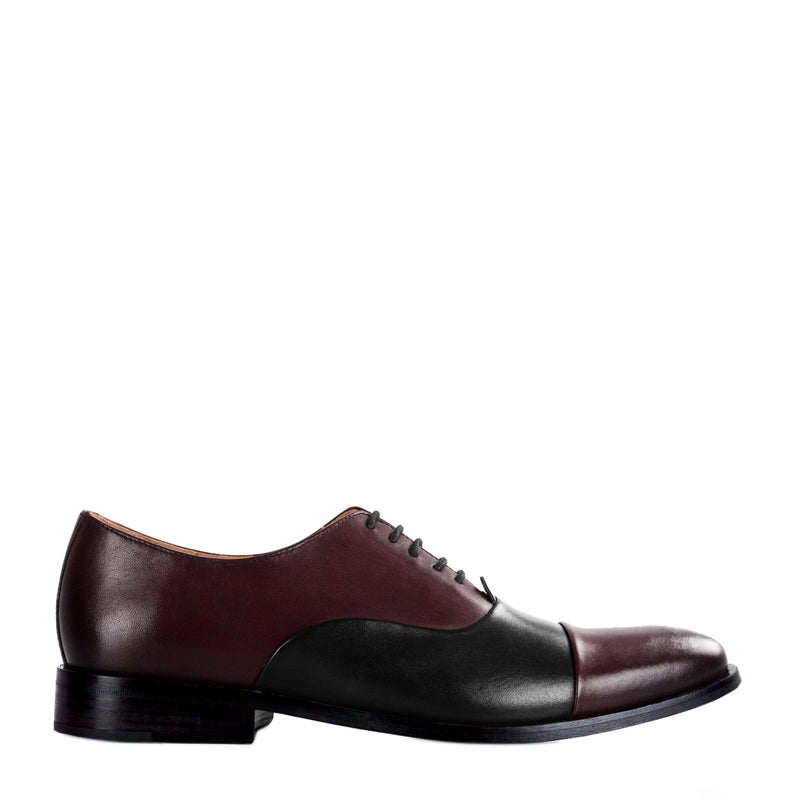 Premium Toe-Cap Leather Oxford Shoes For Men