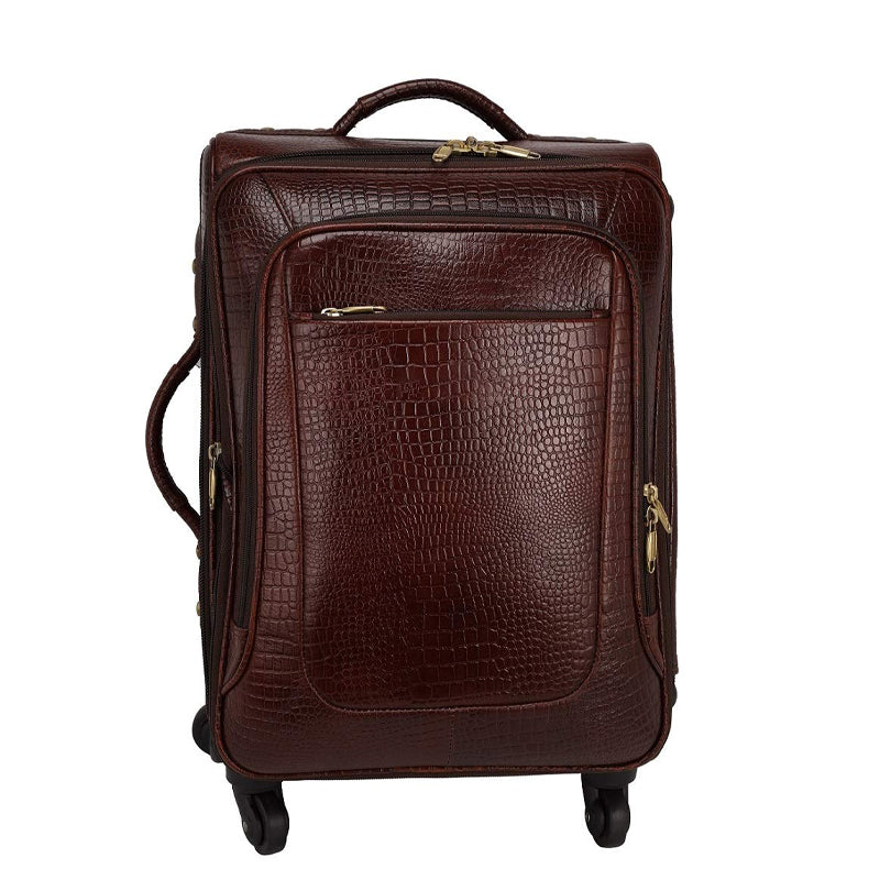 Stingray Leather Trolley Case