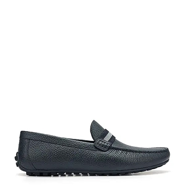 Men Casual Slip On Leather Driving Loafer